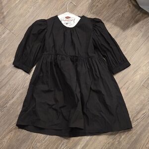 Zara Black Long Sleeve Dress